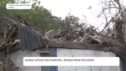 Russian missile attack on Chaplyne train station - dozens of civilians killed and wounded