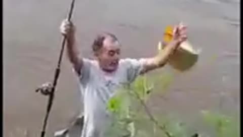 Pescado 1, pescador 0 jajaja