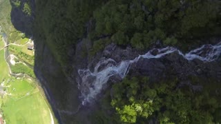 This Footage Of Speedflying Over A Waterfall Will Give You An Adrenaline Rush