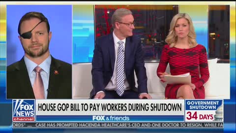 Dan Crenshaw calls out Dems on getting federal workers paid during gov't shutdown