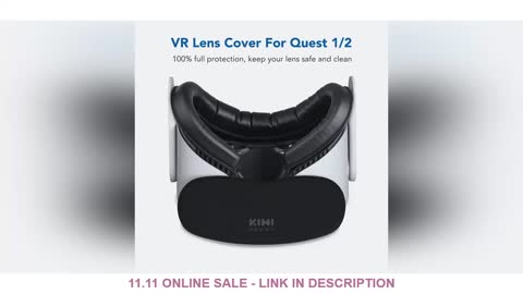 KIWI design VR Facial Interface Replaced Set For Oculus Quest2 5in1 Oculus Quest 2 Accessories Eye