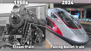 China Railway evolution over 70 years