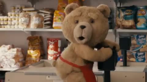 Bad teddy bear funny scene