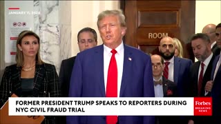 BREAKING NEWS: Trump Says AG Letitia James Should Be Held 'Criminally Liable' During NYC Trial Break