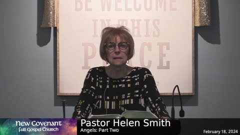 February 25 2024 - Pastor Helen Angels Part Two