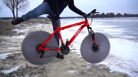 Epic Cycling on Ice