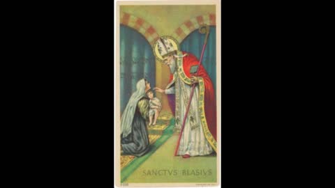 Fr Hewko, St. Blaise, Bishop & Martyr Feb. 3, 2021, "Never Compromise the Faith!" (MA)