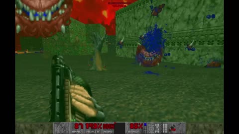 Brutal Doom - Inferno - Ultra Violence - Mt. Erebus (E3M6) - 100% completion