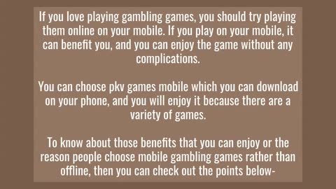 Pkv games mobile-Choose from So many games