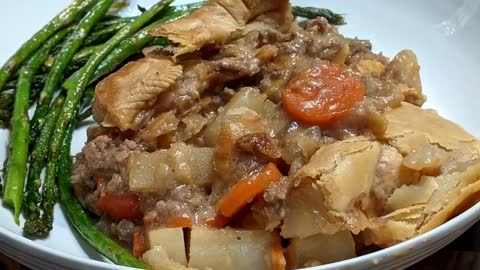 Tammy's Beef Pot Pie, Old Fashioned Simple Ingredient Cooking