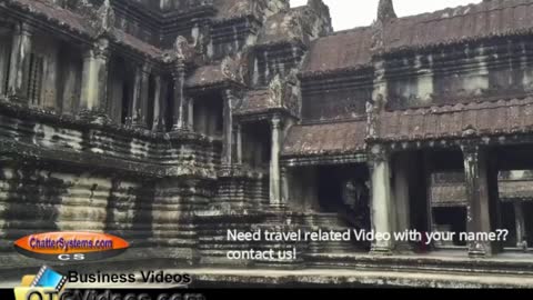 Angkor wat-video #1-he largest religious monument in the world