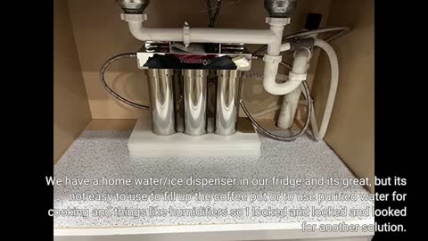 Waterdrop TST-UF 0.01μm Ultra-Filtration Under Sink Water Filter-Overview
