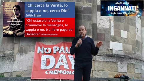 Intervento a Cremona No paura day 17 ottobre 2021 Alberto Medici