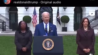 President Trump posts a 5-minute clip of Joe Biden's brain malfunctioning.