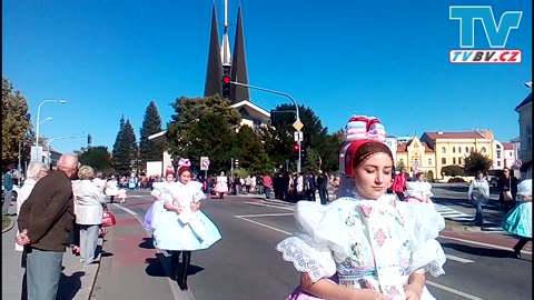 Krojovaný průvod - Břeclavské svatováclavské slavnosti 2018