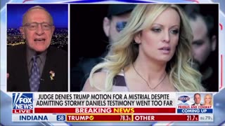 Charlie Kirk on X: Alan Dershowitz: Stormy Daniels' Testimony DoomS Case Against Trump in NY