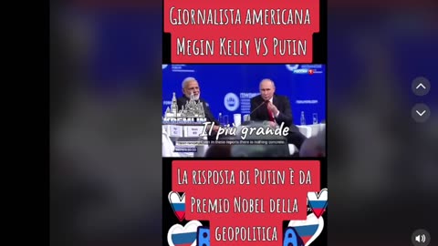 LA RISPOSTA DI PUTIN è DA PREMIO NOBEL DELLA GEOPOLITICA