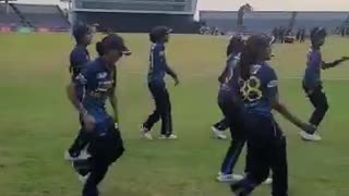 Cricket girls celebrate 💓😎 SL