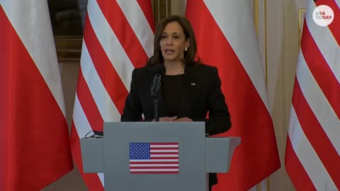 Harris vows 'ironclad' support of NATO amid Ukraine invasion | USA TODAY