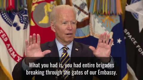 Biden Promises No Airlift Evacuations in Afghanistan - July 8, 2021