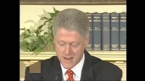 Bill clinton lying