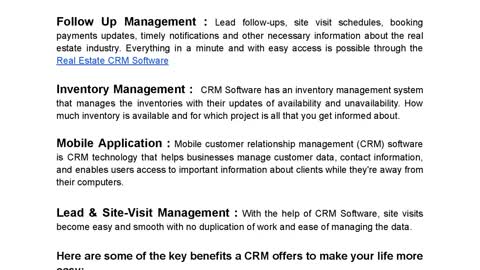 Best CRM for Real estate