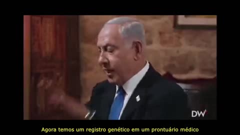 Benjamin Netanyahu fala em transformar Israel num laboratório de registros genéticos e médicos.