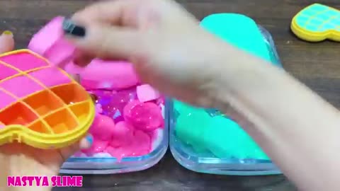 Asmr Slime, PINK vs MINT!