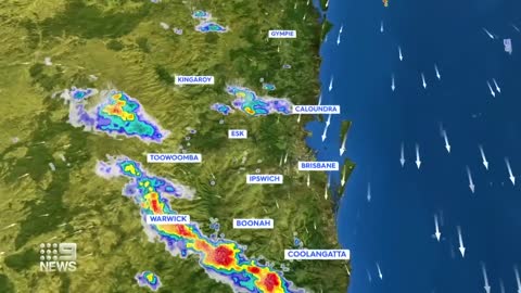 Severe thunderstorm warnings in place across Queensland