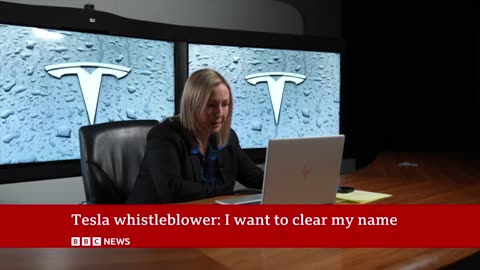 Tesla whistleblower says she wants an ElonMusk apology before she dies | BBC News