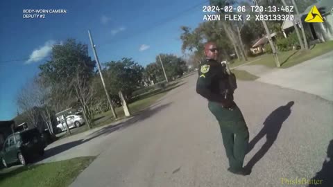 Orange County sheriff's bodycam shows man fatally shot when charging at deputies with a knife