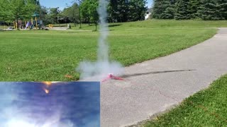 My FIRST rocket launch!
