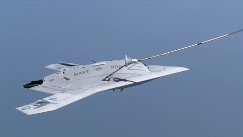 Navy Conducts First Ever Drone Refuel Mid-Air