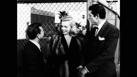 Marilyn Monroe Garnett 1950 The Fireball scene remastered 4k