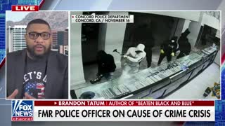 Brandon Tatum disputes the Biden admin's claim that surging crime is caused by the pandemic