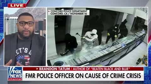 Brandon Tatum disputes the Biden admin's claim that surging crime is caused by the pandemic