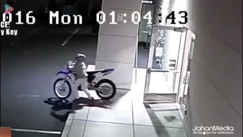 Stealing people with motorcycles