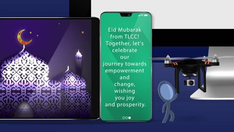 The Love Care Coin (TLCC) family to yours, Happy Eid!