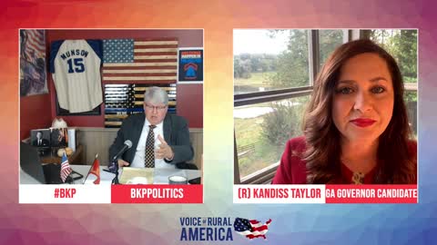 Ga. Gov. Candidate Kandiss Taylor joins #BKP Politics for great interview