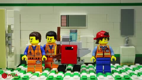 Lego City Bank Robbery