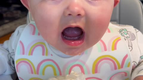 The rare Cough/Sneeze/Fart captured on video! Her face afterwards 🤣