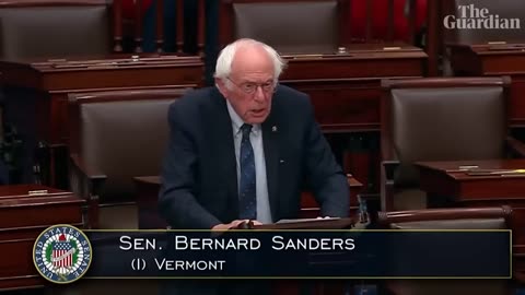 Bernie Sanders denounces 'war criminal' Benjamin Netanyahu's US Congress address