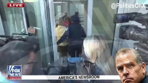 Hunter Biden Snorts during Fox News Live tape prior to James Biden Interview