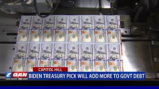 Biden treasury pick will add more to govt. debt