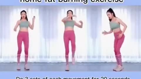 How to lose fat at home fat burning workout