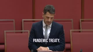 Australian Senator Alex Antic on the W.H.O.'s prospective new powers