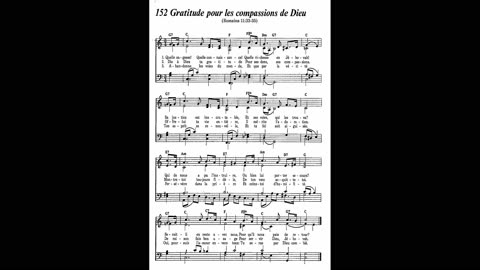 Gratitude pour les compassions de Dieu (Cantique 152 de Louons Jéhovah par nos chants)