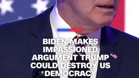 Biden makes impassioned argument Trump could destroy American democracy as he opens 2024 campaign