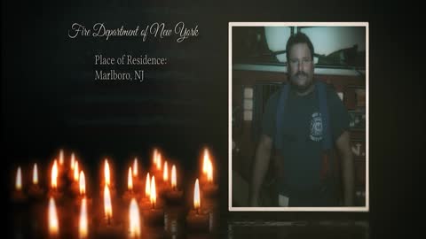 Honoring and remembering Alan D Feinberg, 48, Battalion Chief Aide, Battalion 9.