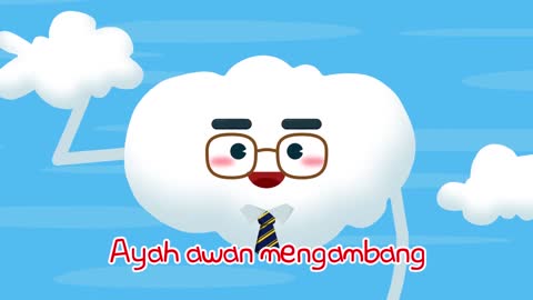 KELUARGA AWAN YANG LUCU ll como and songs ll official video lyric